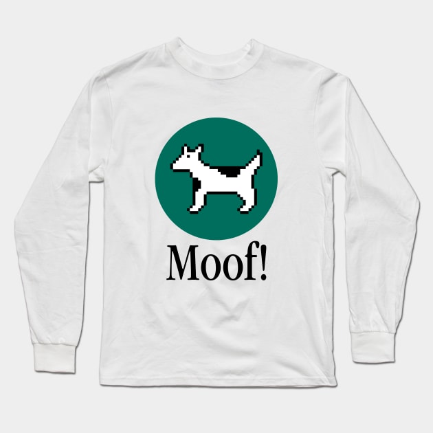 Moof Mac Long Sleeve T-Shirt by The Brick Dept